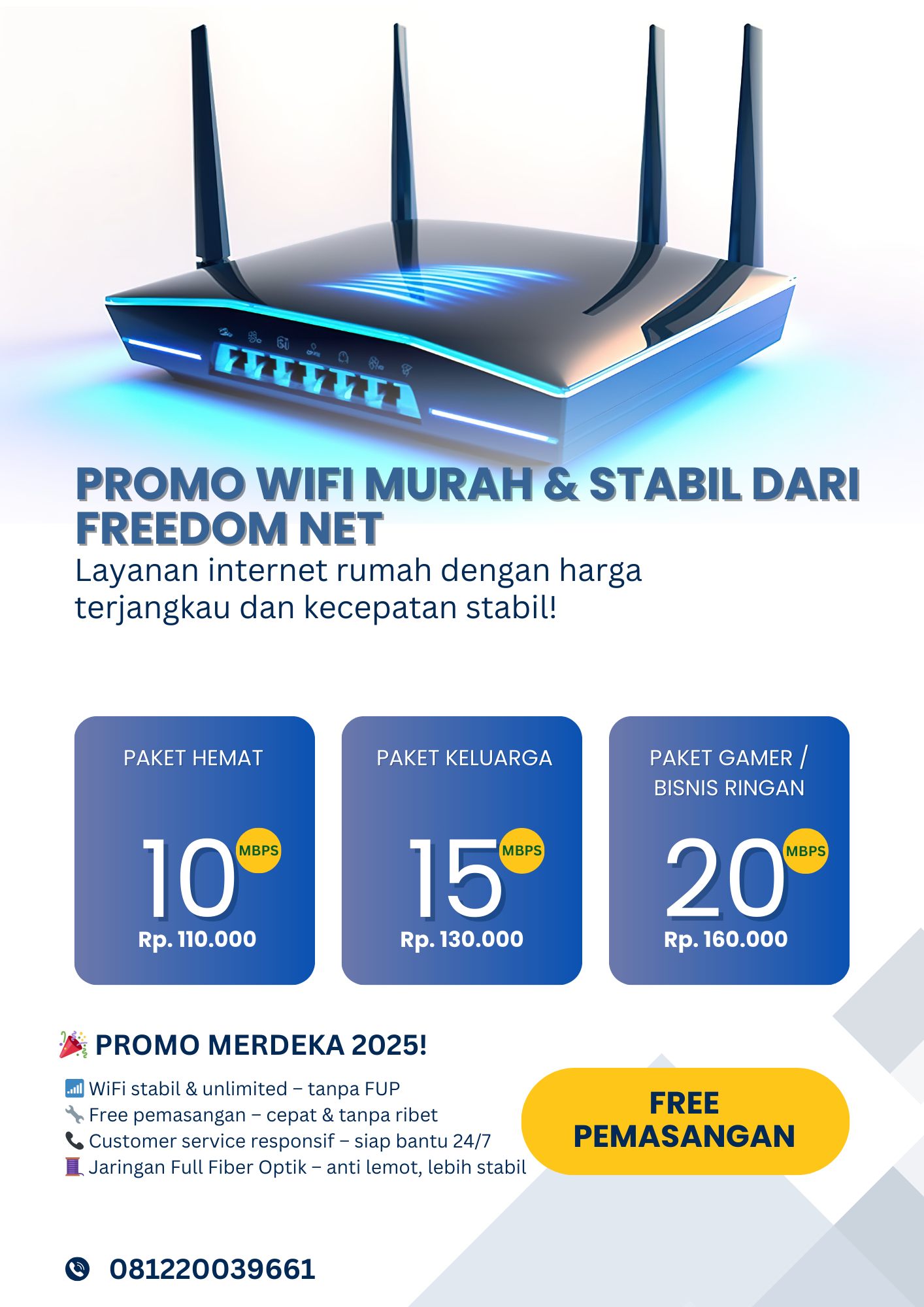FreedomNet Promo