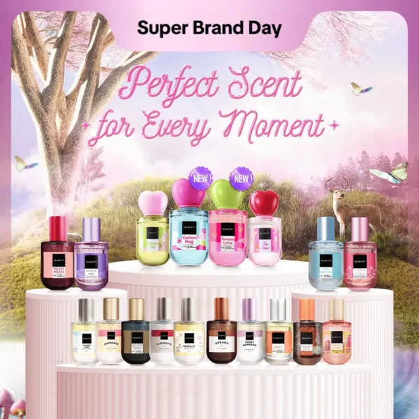 SCARLETT Eau De Parfum & Extrait De Parfum 30ml - Parfum Mewah Wangi Tahan Lama