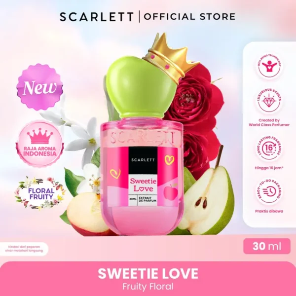 SCARLETT Eau De Parfum & Extrait De Parfum 30ml - Parfum Mewah Wangi Tahan Lama