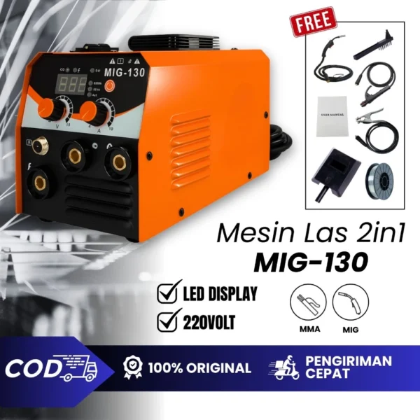 WELDTECH Official Store - Mesin Las Listrik MMA & MIG Inverter Low Watt Terbaik